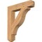 Ekena Millwork Funston Craftsman Smooth Bracket, Western Red Cedar, 5 1/2"W x 32"D x 36"H BKT06X32X36FST04SWR - alternate 1